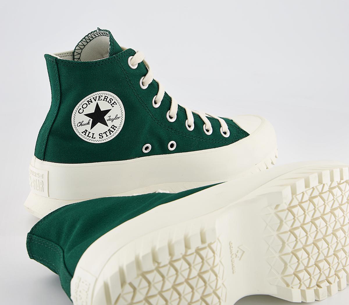Converse All Star Lugged Winter Trainers Midnight Clover Black