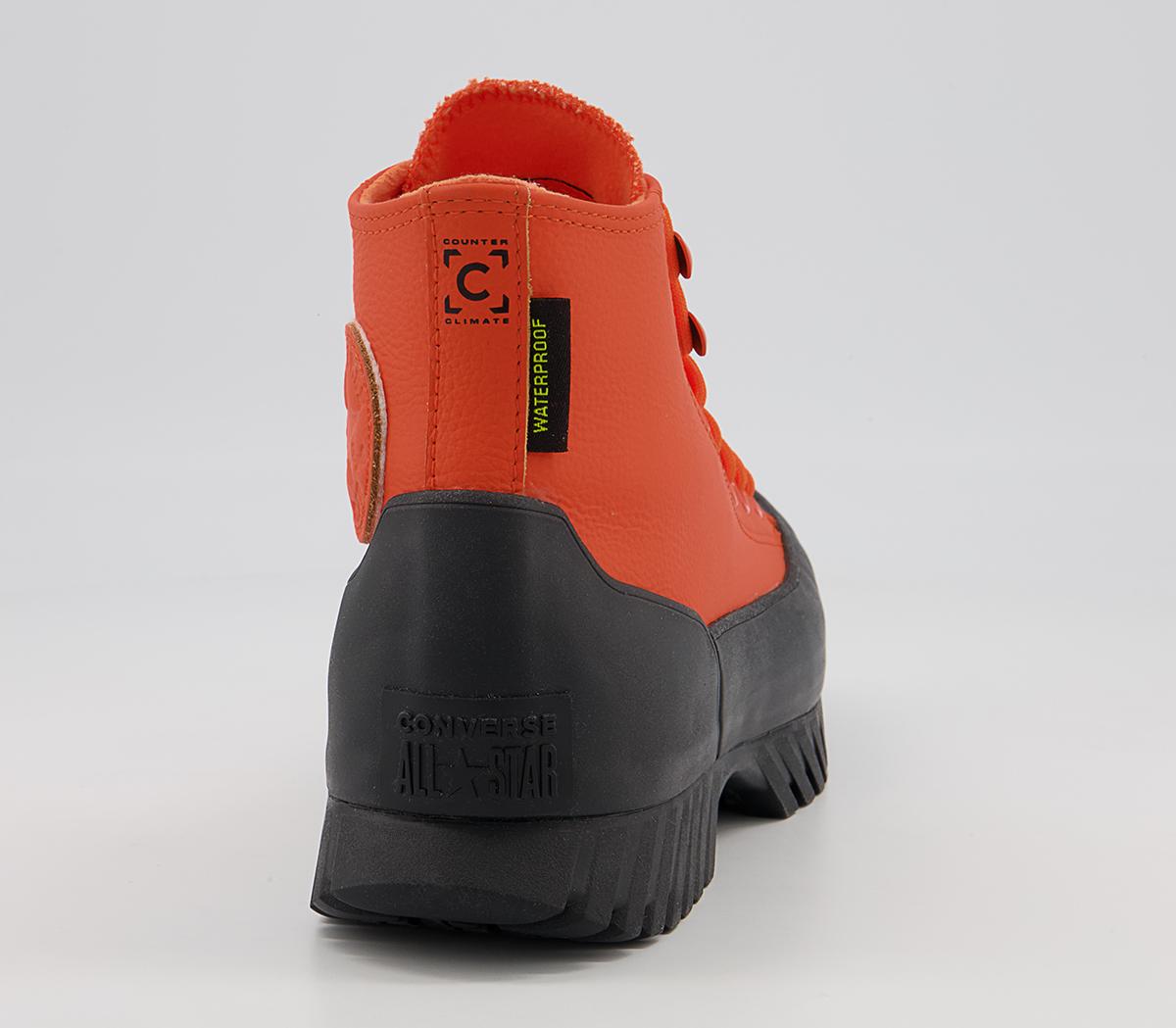 Converse All Star Lugged Winter 2.0 Trainers Converse All Star Lugged Winter 2.0 Trainers Bold Mandarin Lime Twist Black