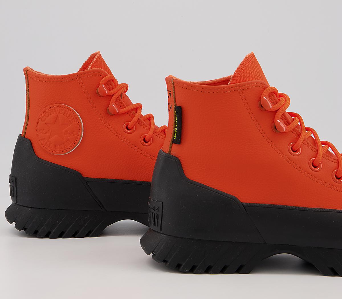 Converse All Star Lugged Winter 2.0 Trainers Converse All Star Lugged Winter 2.0 Trainers Bold Mandarin Lime Twist Black