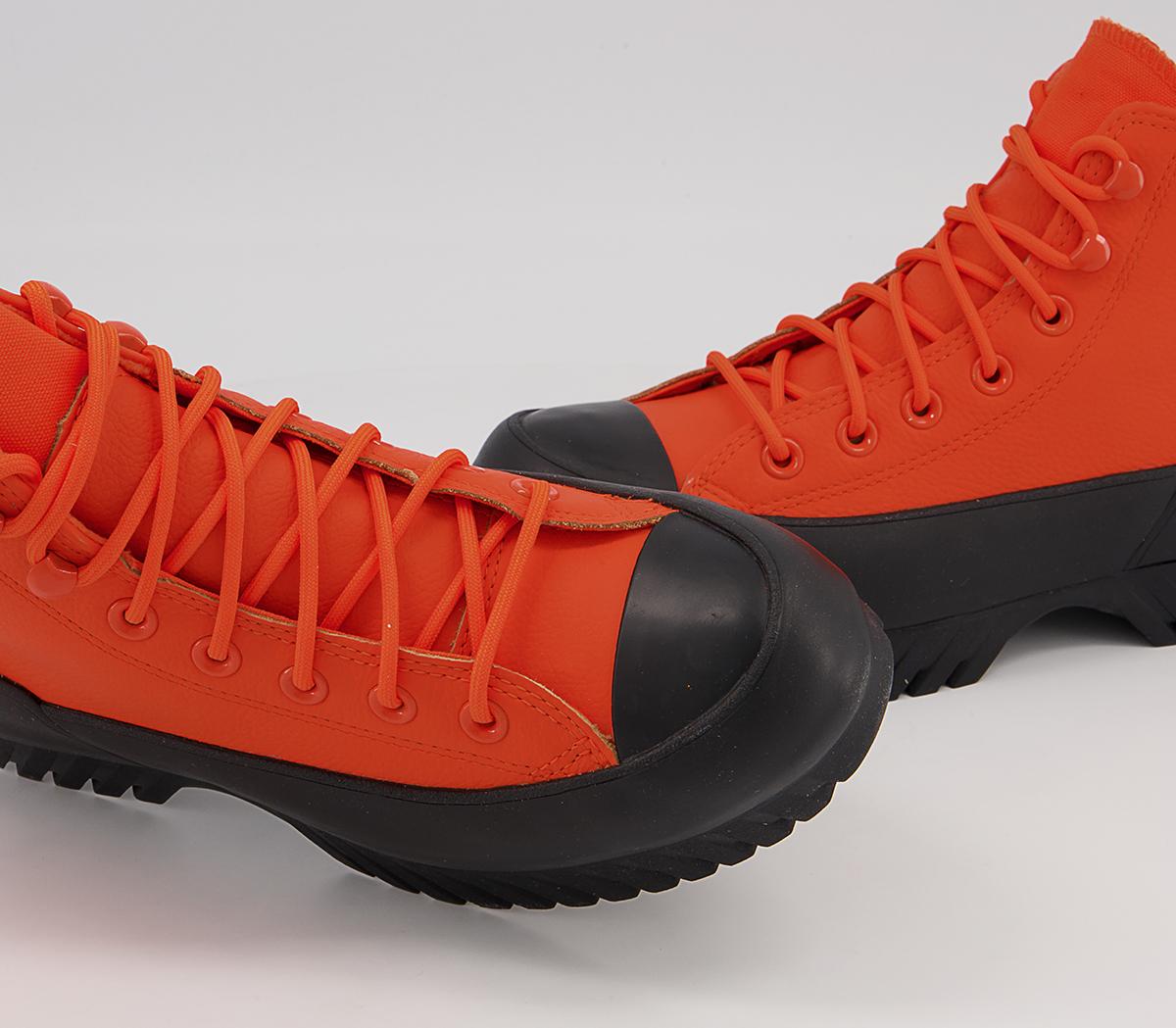 Converse All Star Lugged Winter 2.0 Trainers Converse All Star Lugged Winter 2.0 Trainers Bold Mandarin Lime Twist Black
