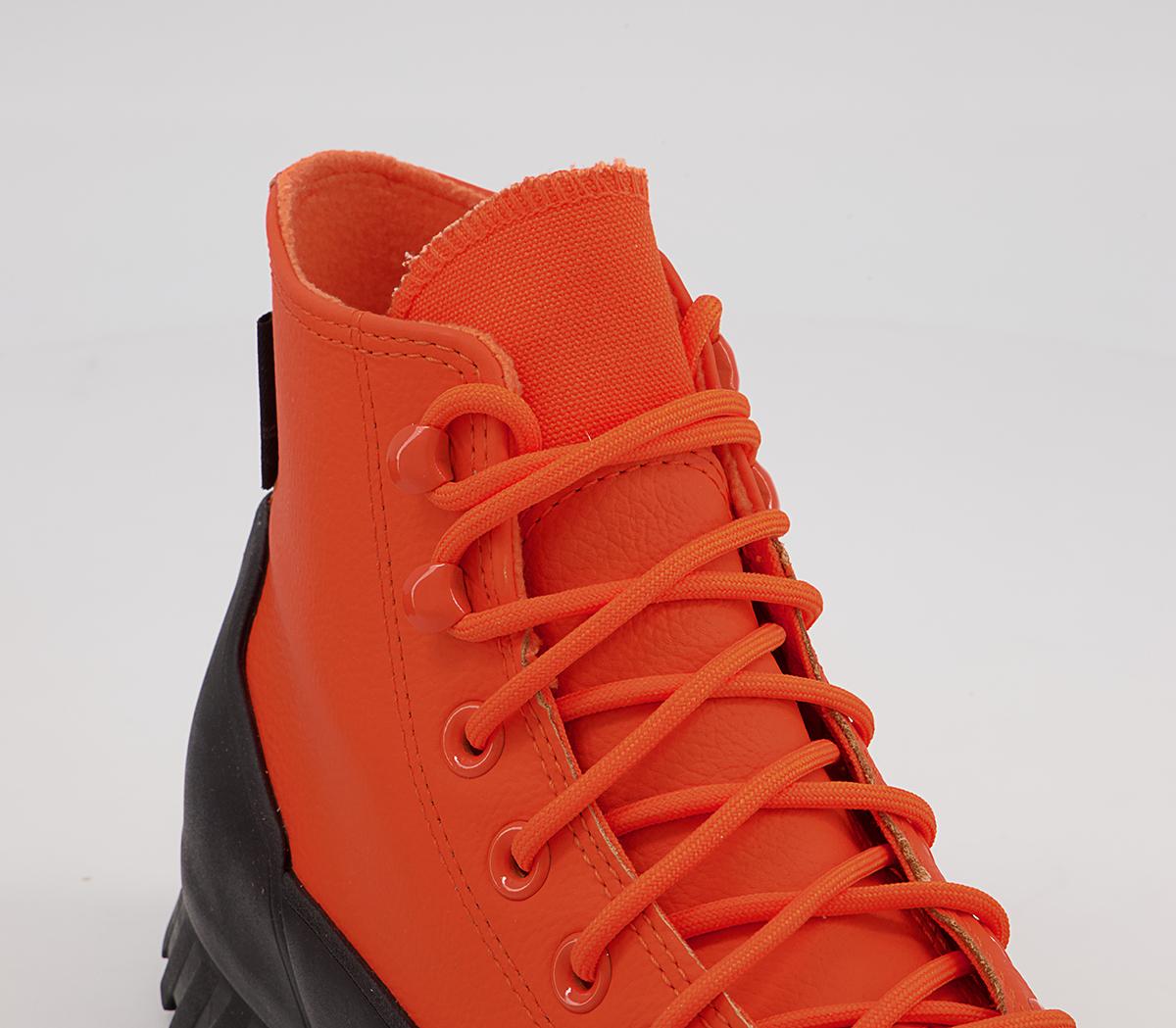 Converse All Star Lugged Winter 2.0 Trainers Converse All Star Lugged Winter 2.0 Trainers Bold Mandarin Lime Twist Black