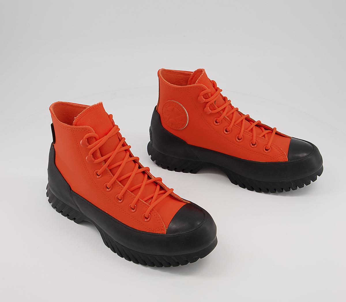 Converse All Star Lugged Winter 2.0 Trainers Converse All Star Lugged Winter 2.0 Trainers Bold Mandarin Lime Twist Black