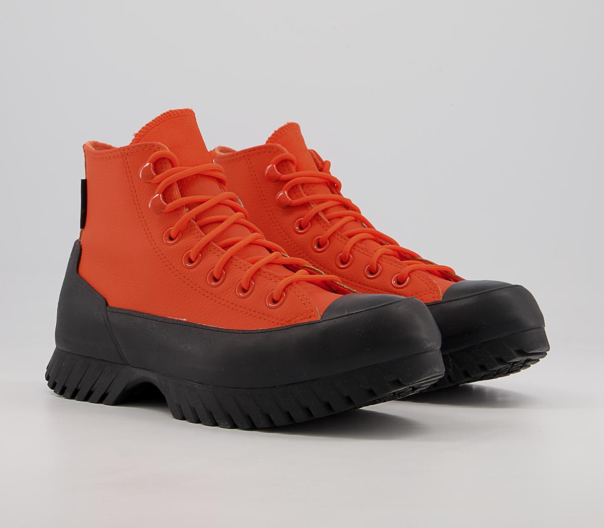 Converse All Star Lugged Winter 2.0 Trainers Converse All Star Lugged Winter 2.0 Trainers Bold Mandarin Lime Twist Black