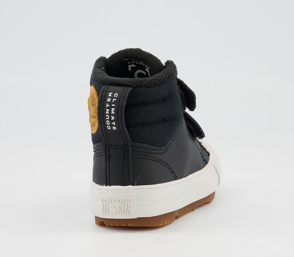 Converse All Star Berkshire Boot 2v Infant Trainers Converse All Star Berkshire Boot 2v Infant Trainers Black Black Pale Putty