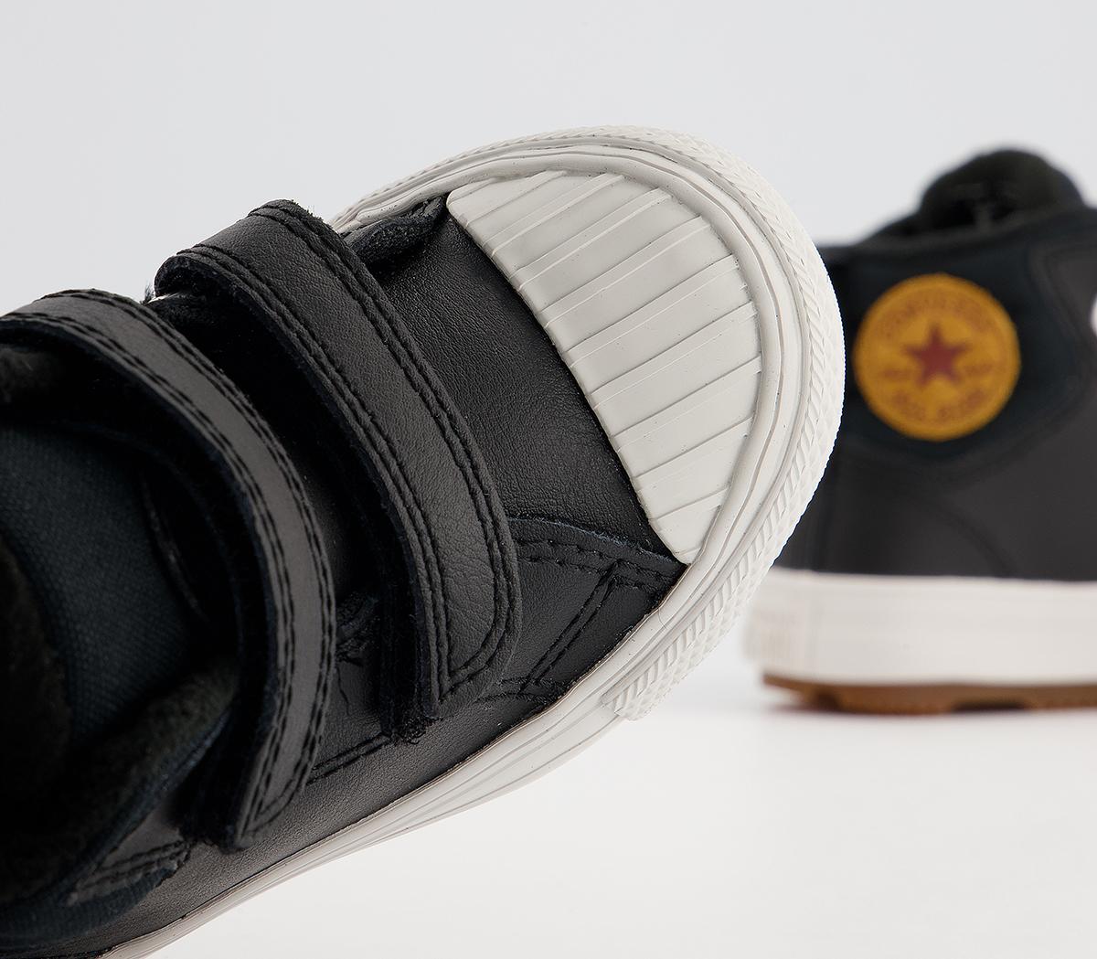 Converse All Star Berkshire Boot 2v Infant Trainers Converse All Star Berkshire Boot 2v Infant Trainers Black Black Pale Putty