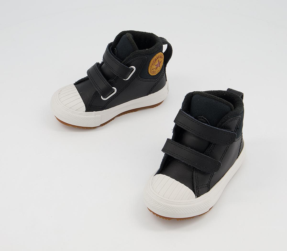 Converse All Star Berkshire Boot 2v Infant Trainers Converse All Star Berkshire Boot 2v Infant Trainers Black Black Pale Putty