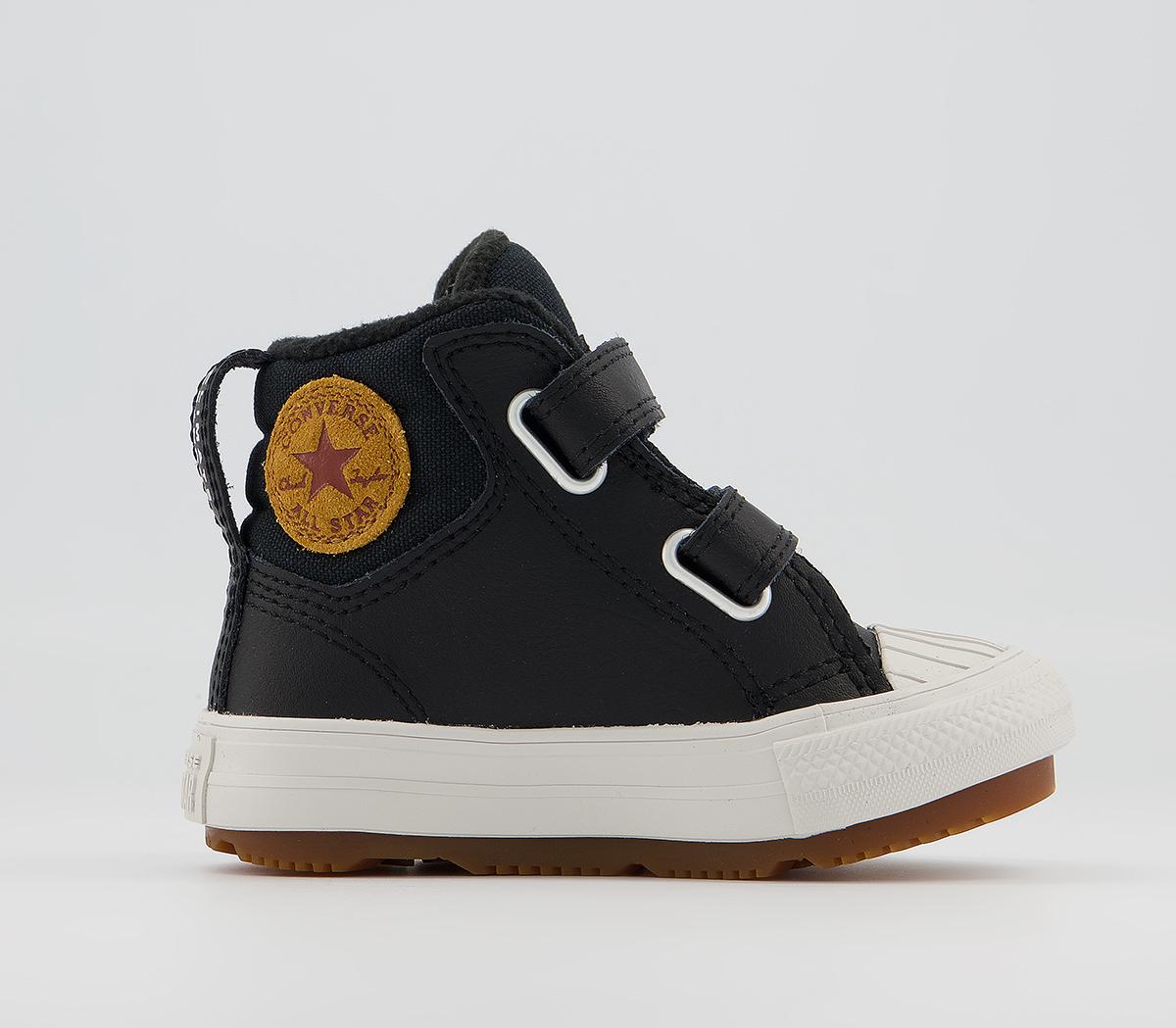 ConverseAll Star Berkshire Boot 2v Infant TrainersBlack Black Pale Putty