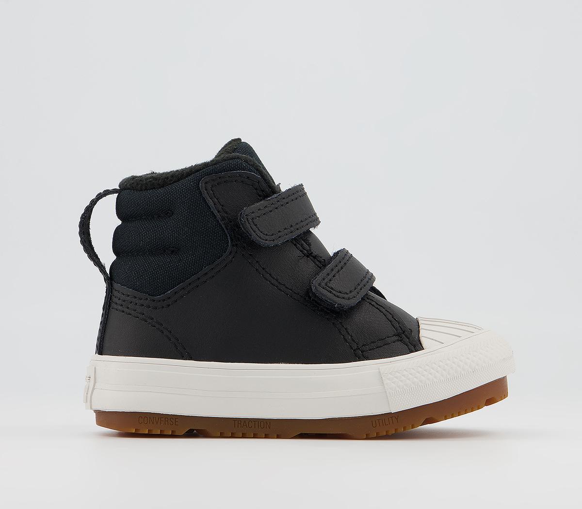 Converse All Star Berkshire Boot 2v Infant Trainers Converse All Star Berkshire Boot 2v Infant Trainers Black Black Pale Putty