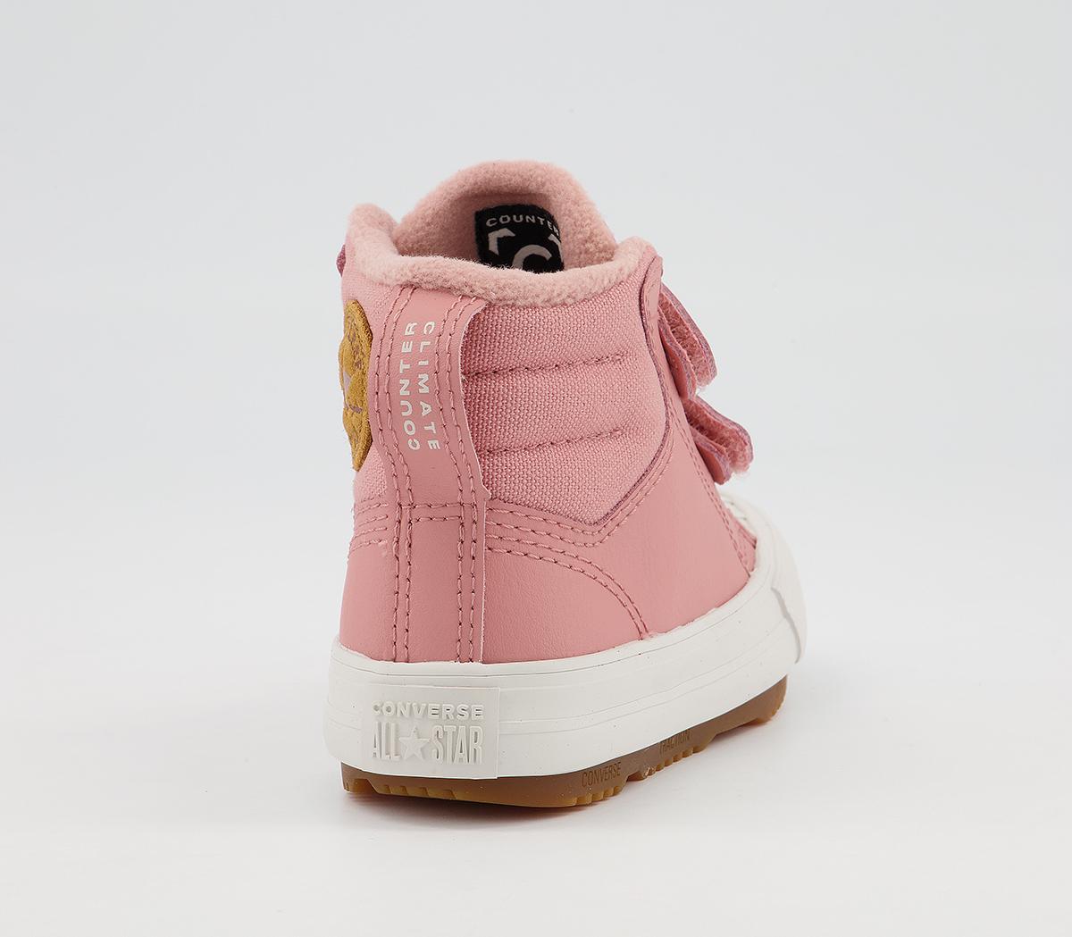 Converse All Star Berkshire Boot 2v Infant Trainers Converse All Star Berkshire Boot 2v Infant Trainers Rust Pink Pale Putty