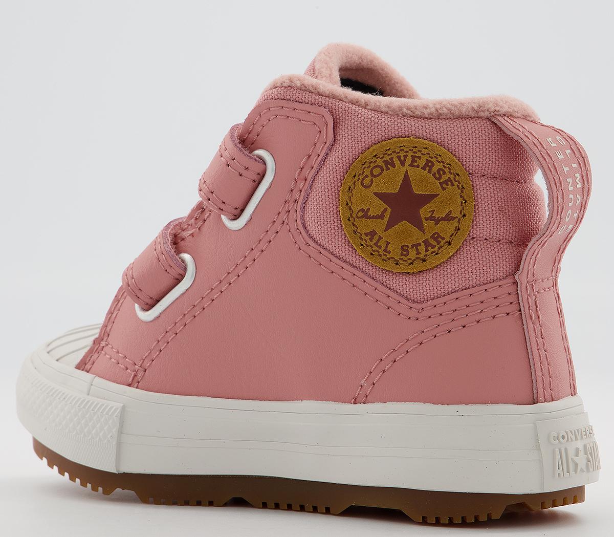 Converse All Star Berkshire Boot 2v Infant Trainers Converse All Star Berkshire Boot 2v Infant Trainers Rust Pink Pale Putty