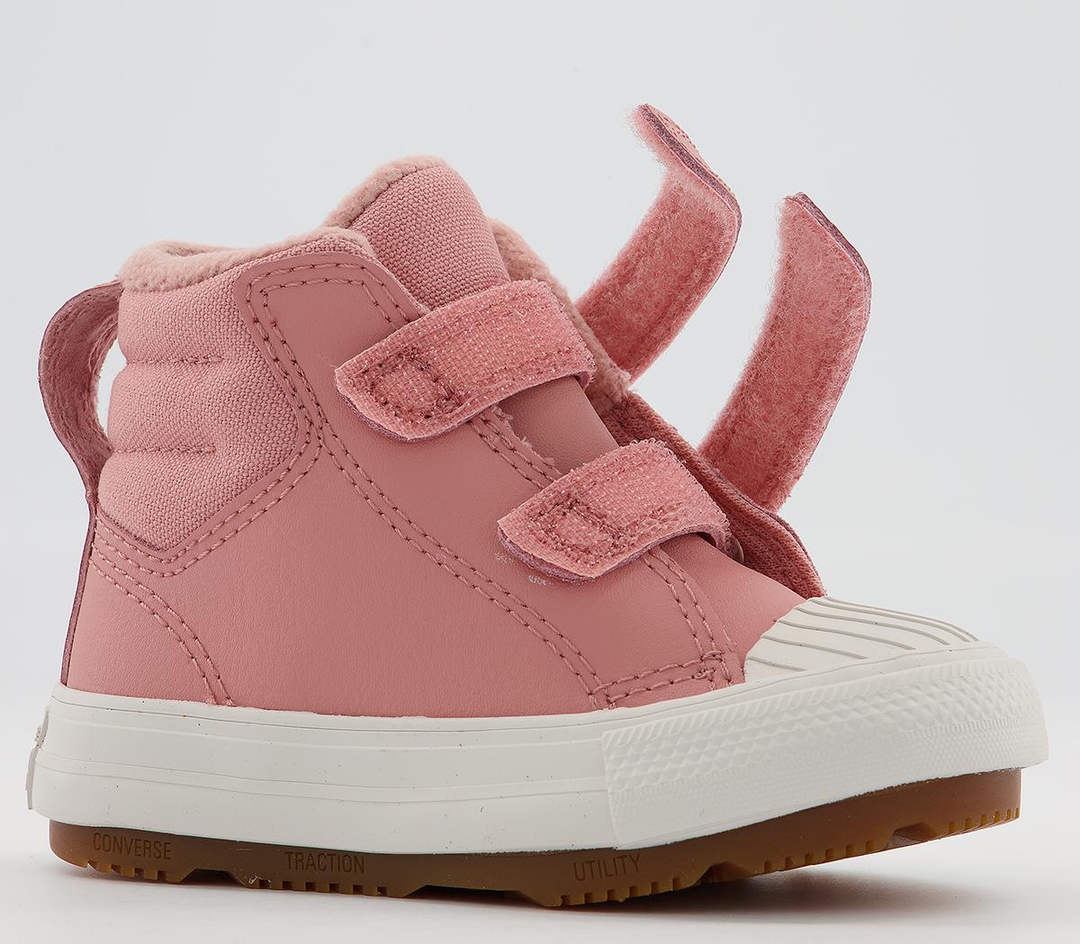 Converse All Star Berkshire Boot 2v Infant Trainers Converse All Star Berkshire Boot 2v Infant Trainers Rust Pink Pale Putty