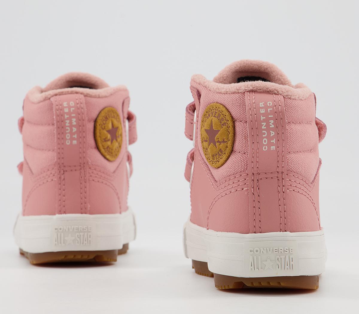 Converse All Star Berkshire Boot 2v Infant Trainers Converse All Star Berkshire Boot 2v Infant Trainers Rust Pink Pale Putty
