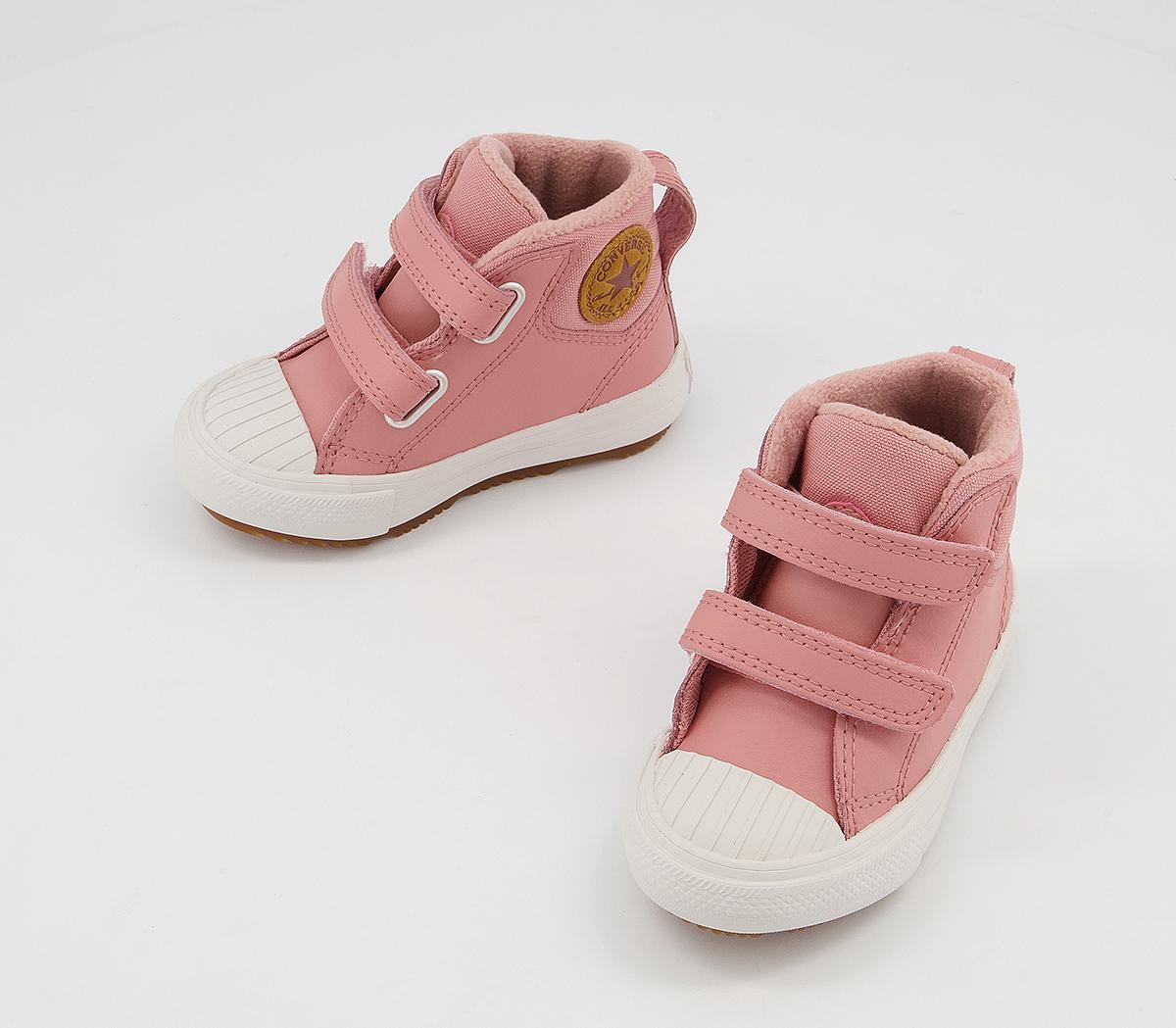 Converse All Star Berkshire Boot 2v Infant Trainers Converse All Star Berkshire Boot 2v Infant Trainers Rust Pink Pale Putty