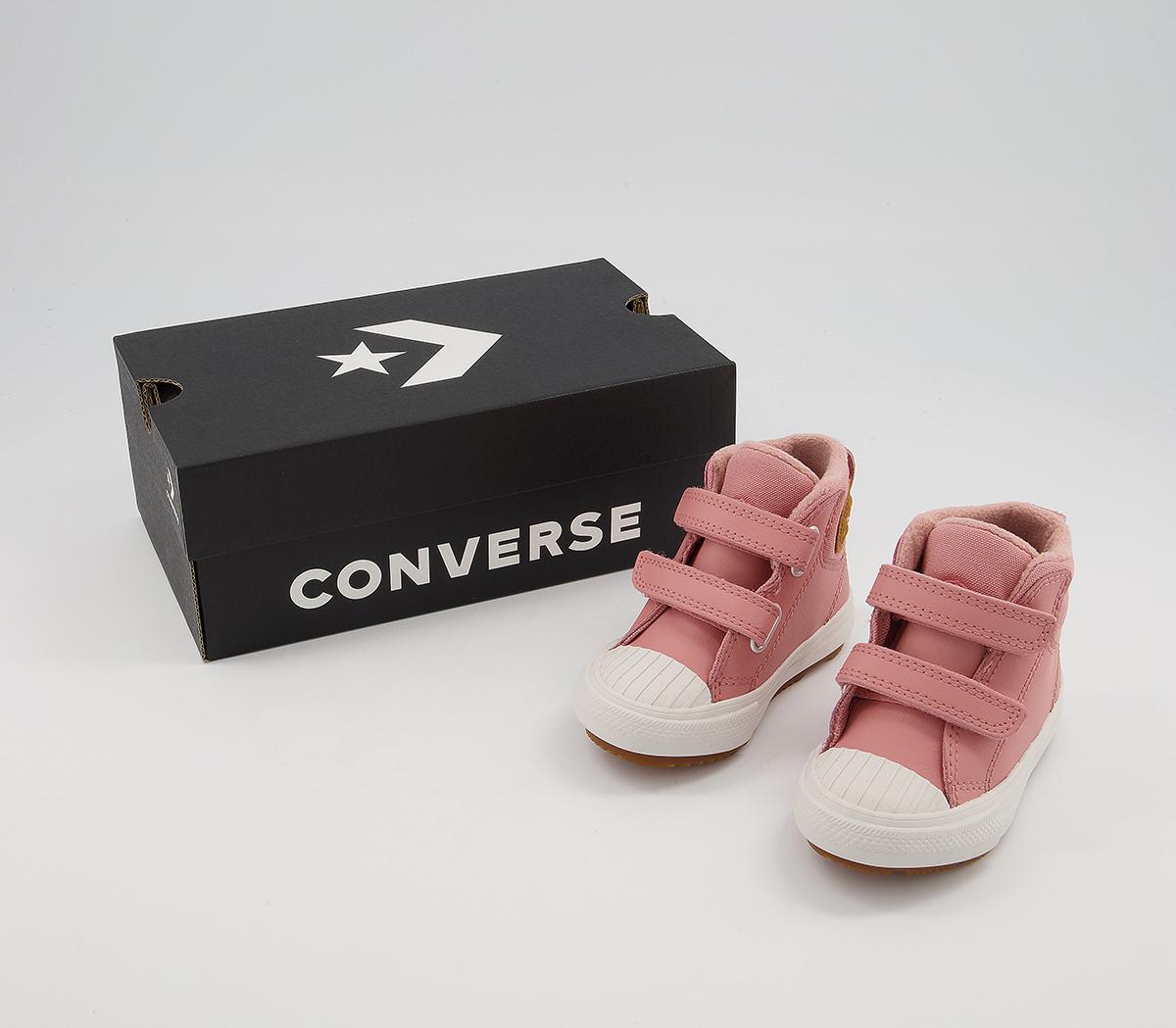 Converse All Star Berkshire Boot 2v Infant Trainers Converse All Star Berkshire Boot 2v Infant Trainers Rust Pink Pale Putty