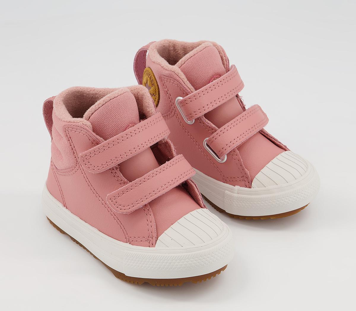 Converse All Star Berkshire Boot 2v Infant Trainers Converse All Star Berkshire Boot 2v Infant Trainers Rust Pink Pale Putty
