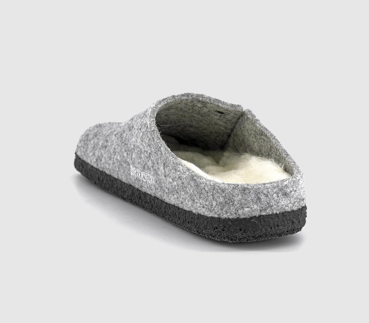 BIRKENSTOCKZermatt Shearling SlippersLight Grey