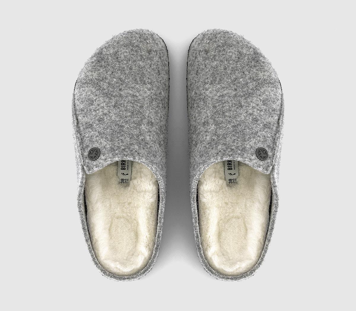 BIRKENSTOCKZermatt Shearling SlippersLight Grey