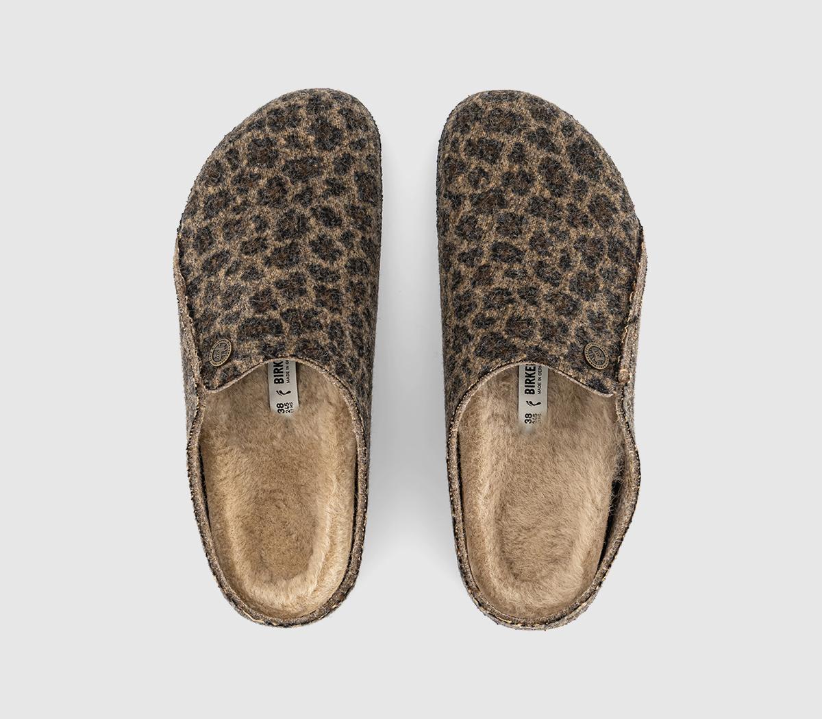 BIRKENSTOCKZermatt Shearling SlippersLeopard