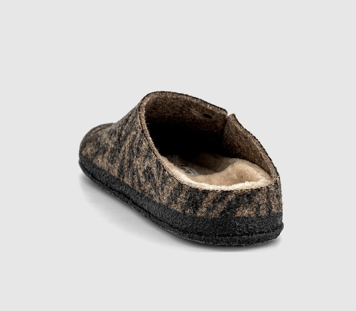 BIRKENSTOCKZermatt Shearling SlippersZebra Toffee Melange