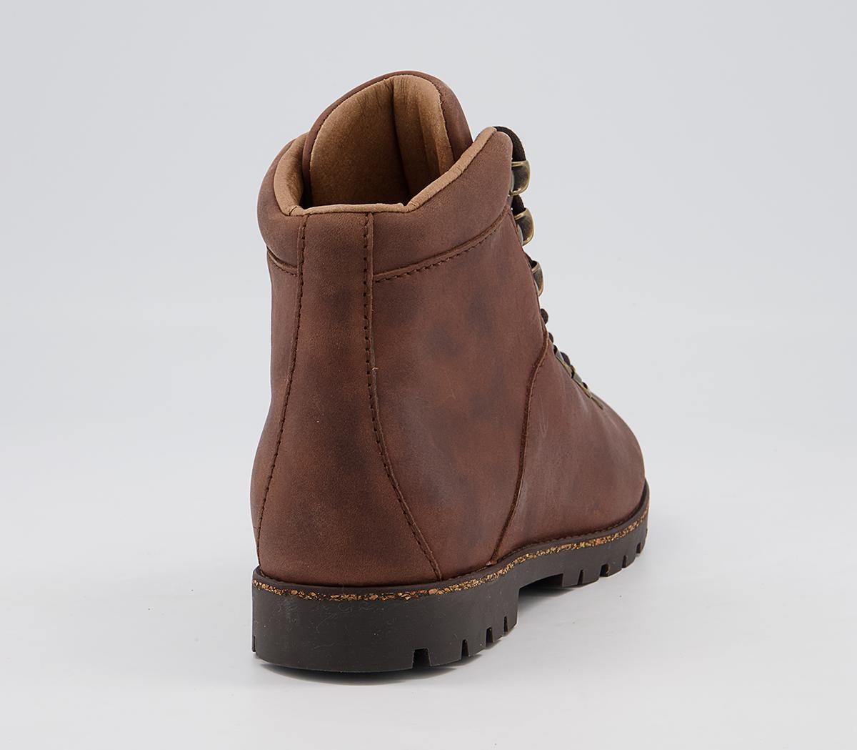 BIRKENSTOCK Jackson Hiker Boots BIRKENSTOCK Jackson Hiker Boots Dark Brown