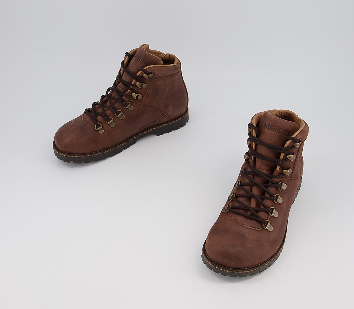 BIRKENSTOCK Jackson Hiker Boots BIRKENSTOCK Jackson Hiker Boots Dark Brown
