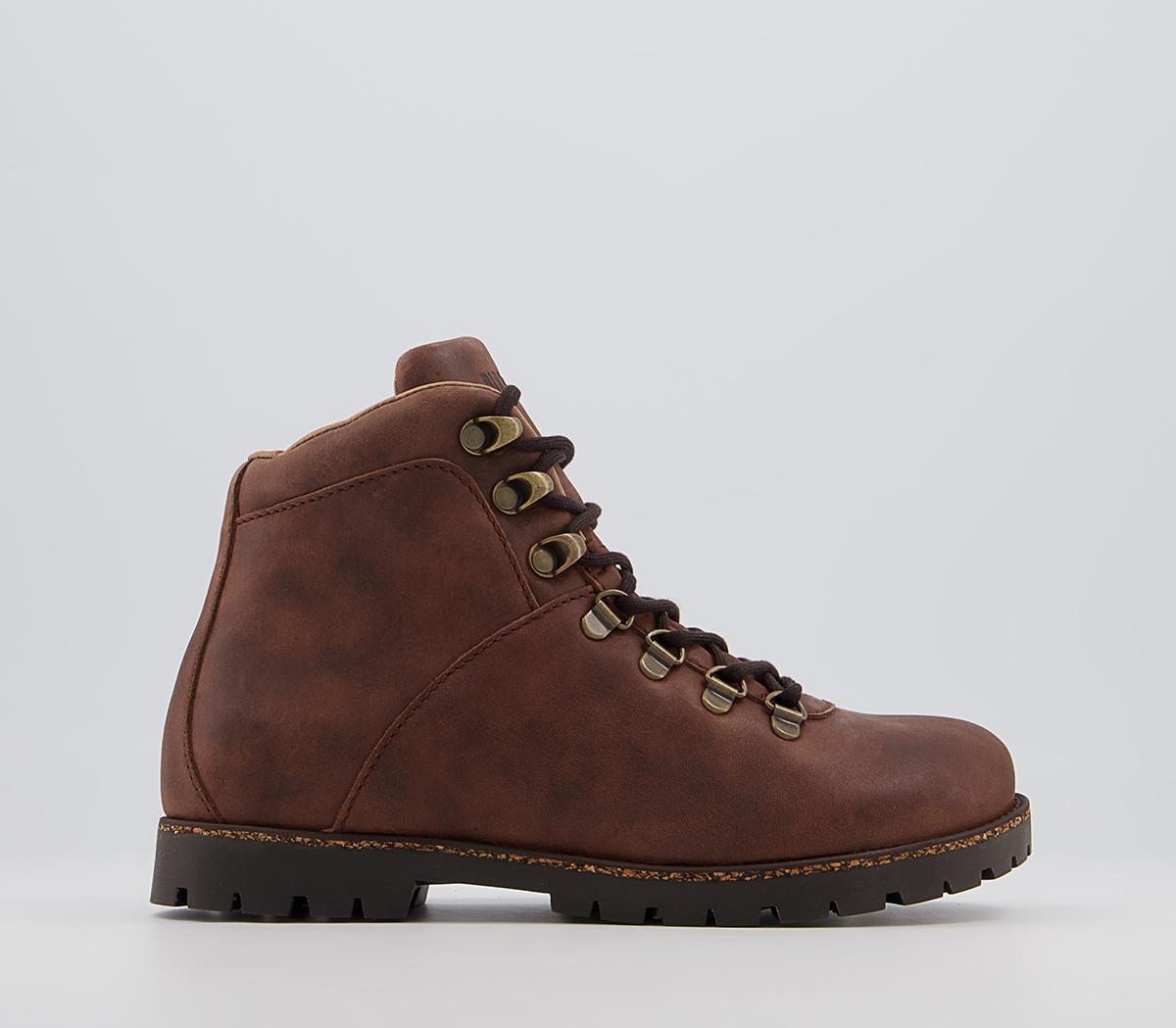 BIRKENSTOCK Jackson Hiker Boots BIRKENSTOCK Jackson Hiker Boots Dark Brown