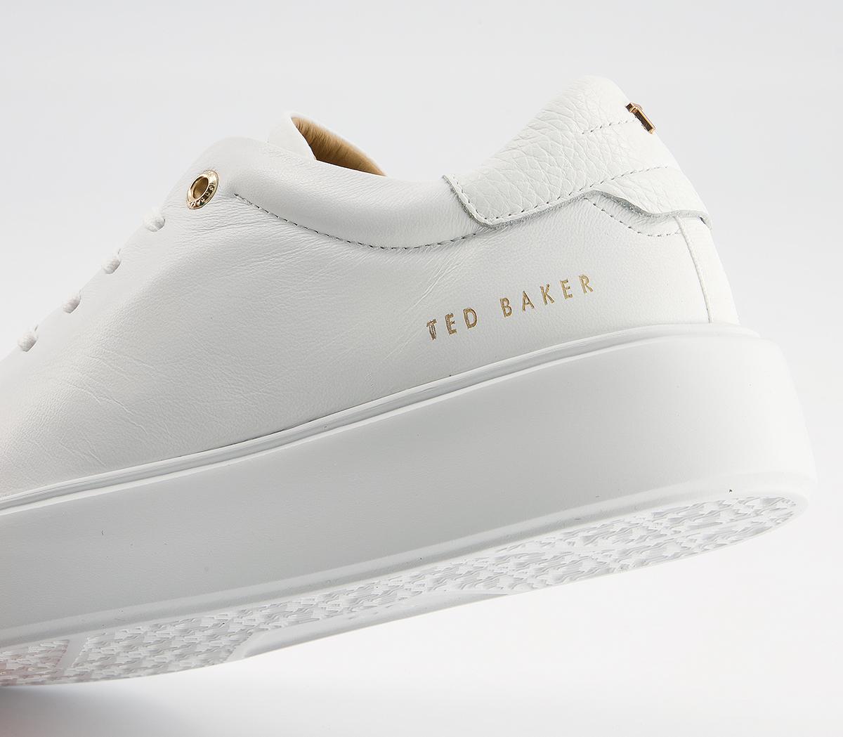 Ted Baker Yinka Trainers White - Flat Shoes for Women