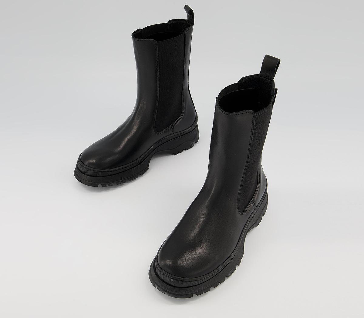 Ted Baker Lilanna High Chelsea Boots Ted Baker Lilanna High Chelsea Boots Black