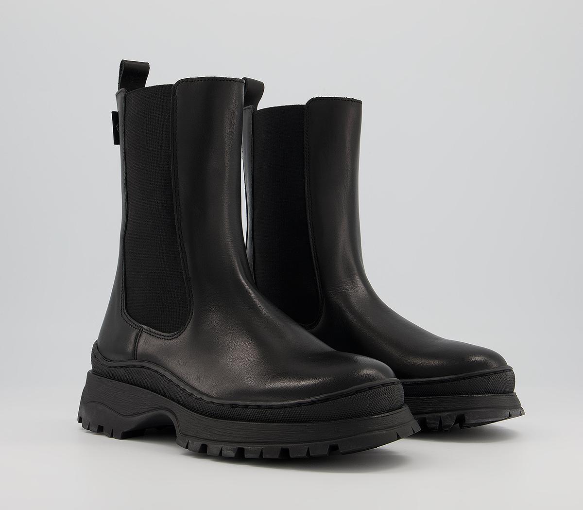 Ted Baker Lilanna High Chelsea Boots Ted Baker Lilanna High Chelsea Boots Black