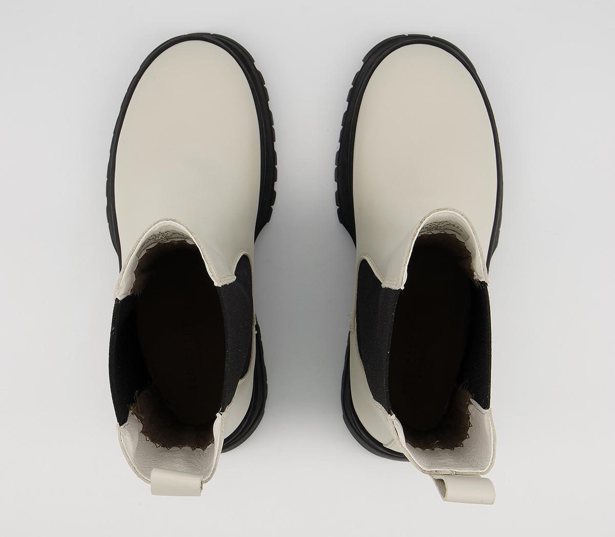 Ted Baker Lilanna High Chelsea Boots Ted Baker Lilanna High Chelsea Boots Cream