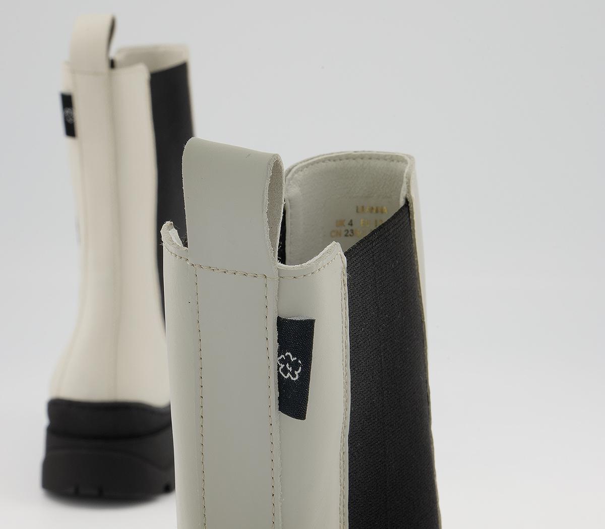 Ted Baker Lilanna High Chelsea Boots Ted Baker Lilanna High Chelsea Boots Cream