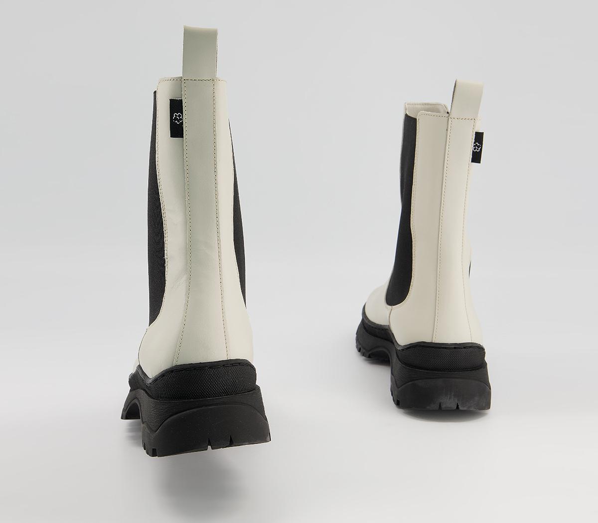 Ted Baker Lilanna High Chelsea Boots Ted Baker Lilanna High Chelsea Boots Cream
