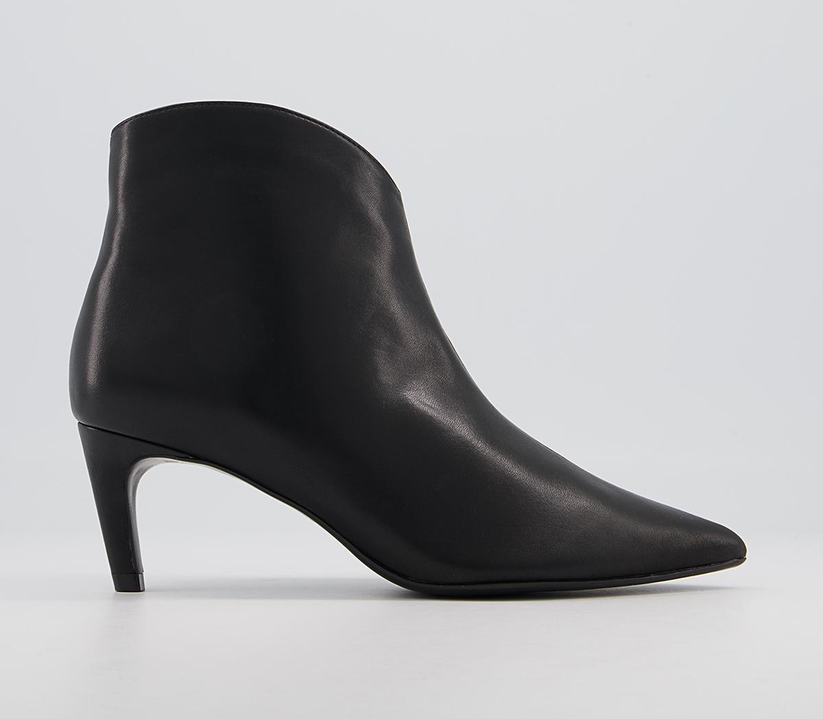 Ted Baker Galiana Heeled Boots Black - Womens Work Shoes