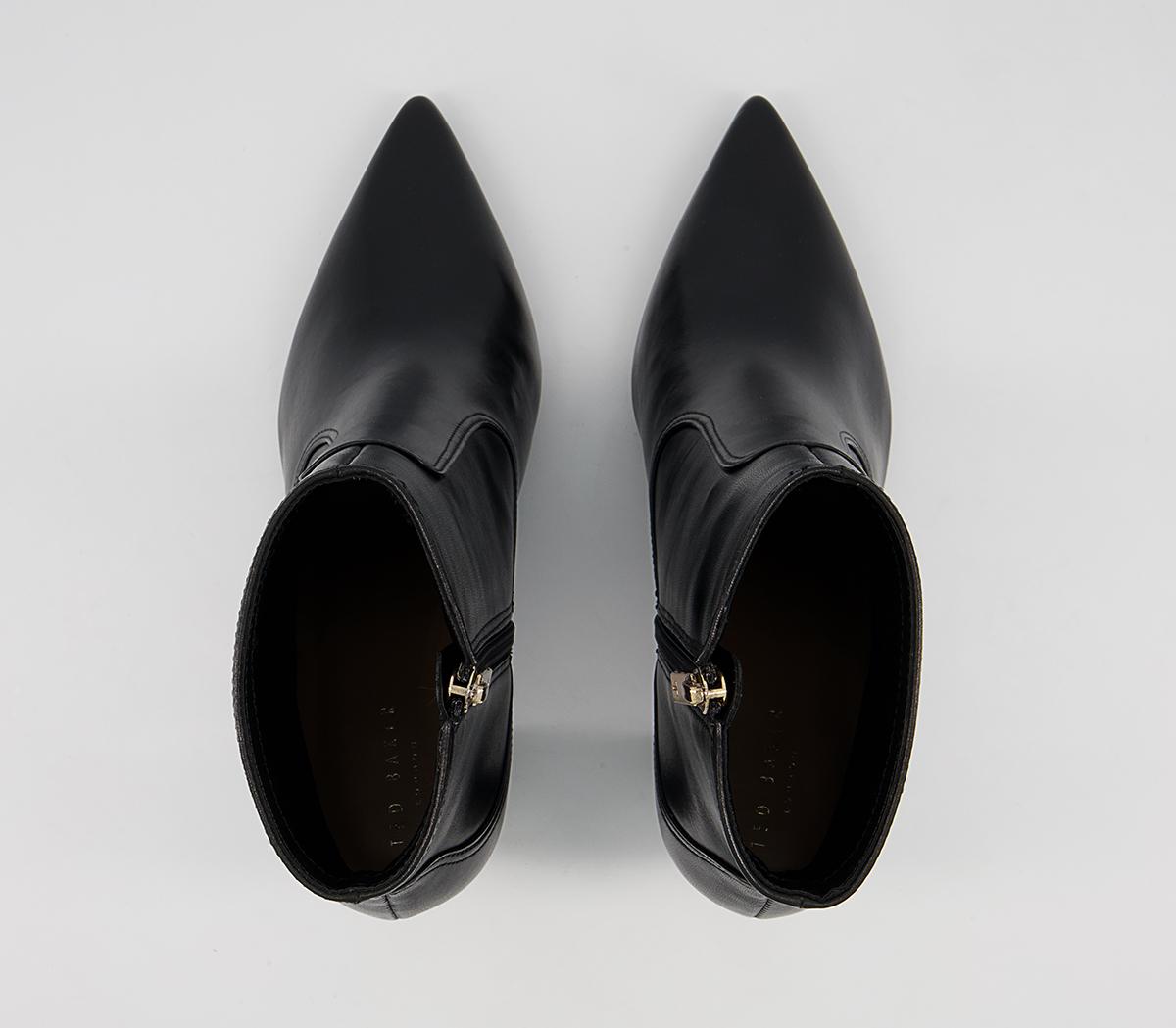 Ted Baker Nyshaa High Heeled Boots Ted Baker Nyshaa High Heeled Boots Black Leather