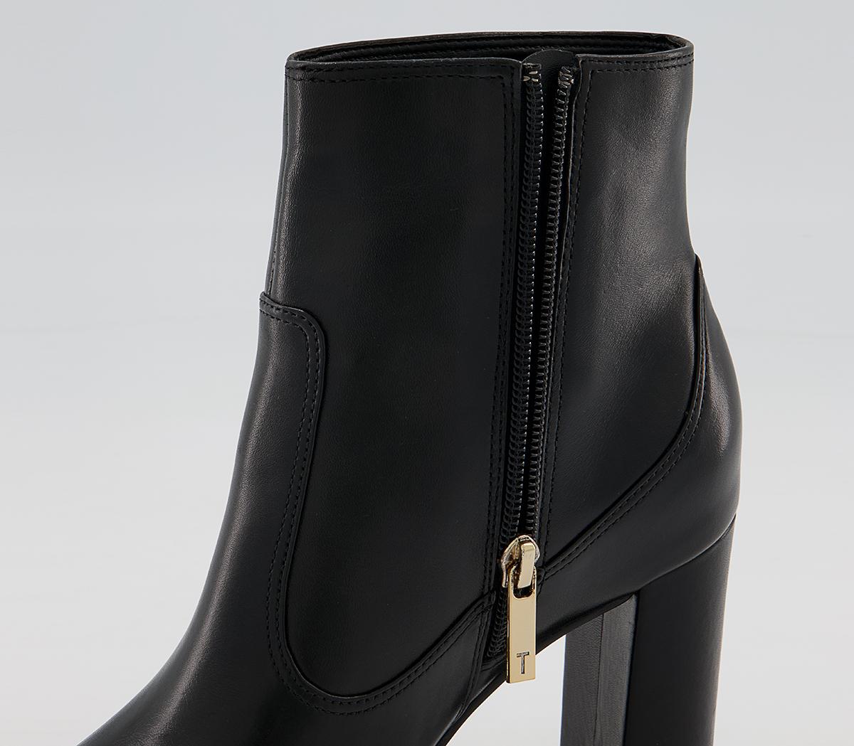 Ted Baker Nyshaa High Heeled Boots Ted Baker Nyshaa High Heeled Boots Black Leather