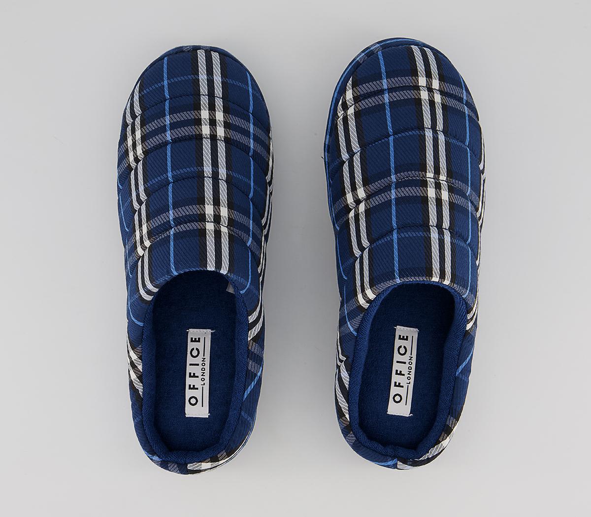 Office Chester Check Fabric Mule Slippers Office Chester Check Fabric Mule Slippers Multi