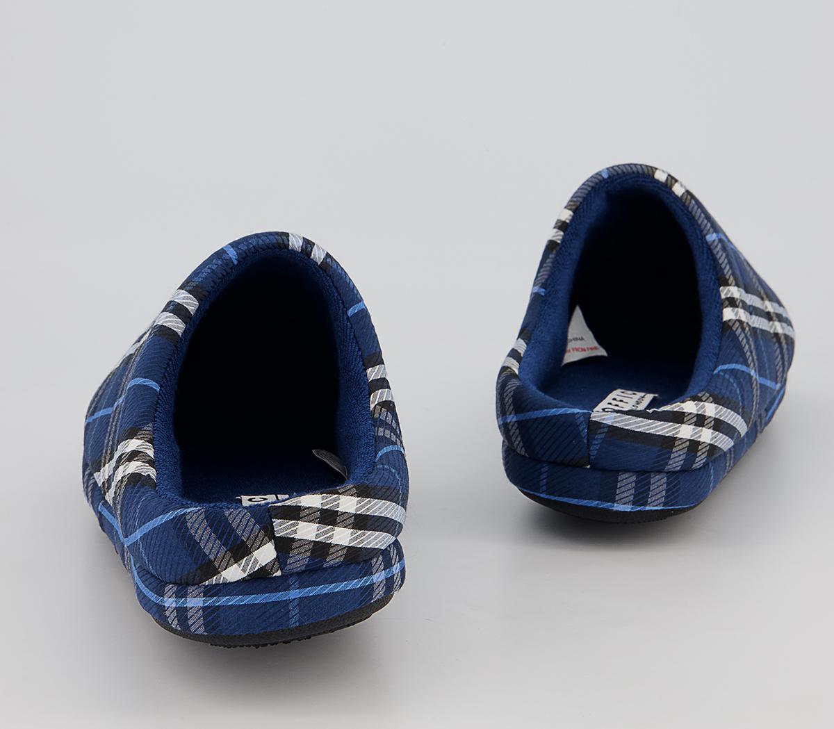 Office Chester Check Fabric Mule Slippers Office Chester Check Fabric Mule Slippers Multi