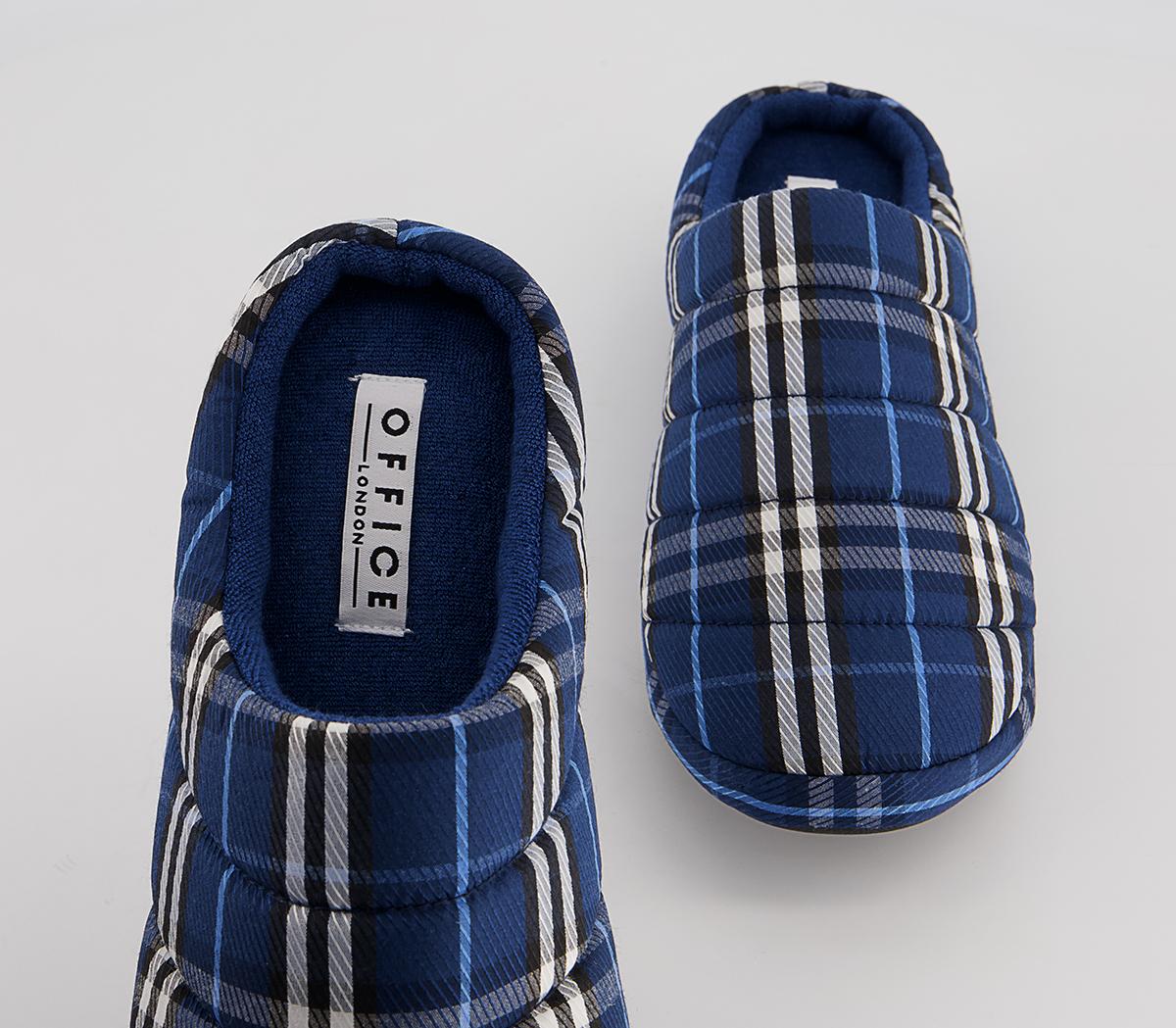 Office Chester Check Fabric Mule Slippers Office Chester Check Fabric Mule Slippers Multi