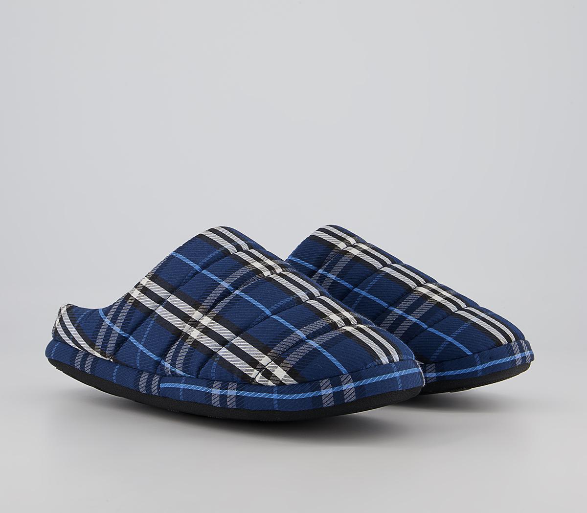 Office Chester Check Fabric Mule Slippers Office Chester Check Fabric Mule Slippers Multi
