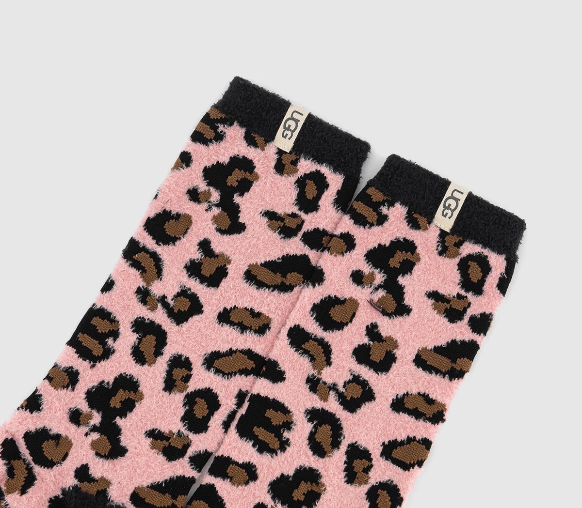 UGGLeslie Graphic Crew Socks UGGLeslie Graphic Crew SocksSoft Kiss Leopard