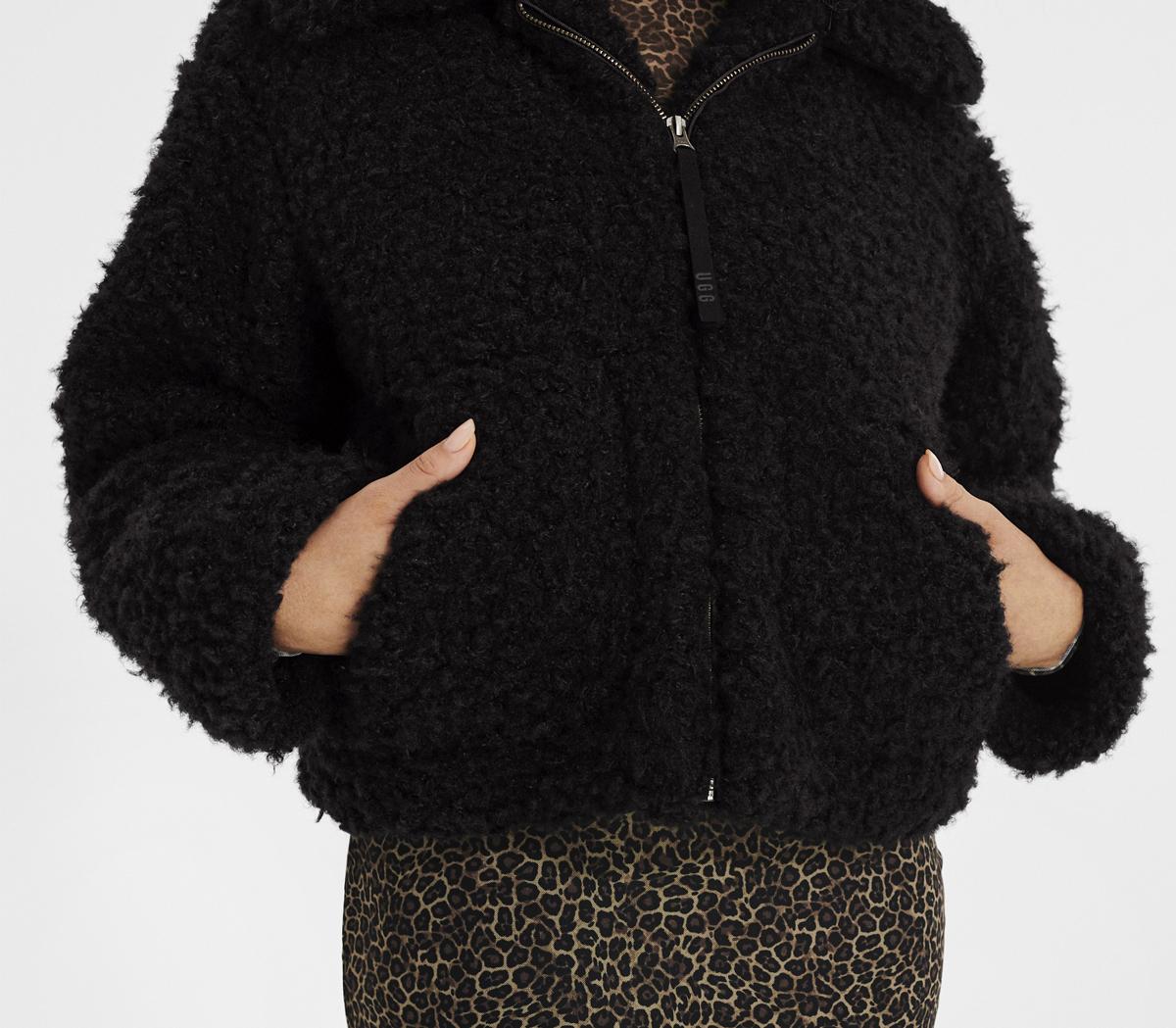 UGG Maeve Sherpa Jacket UGG Maeve Sherpa Jacket Black