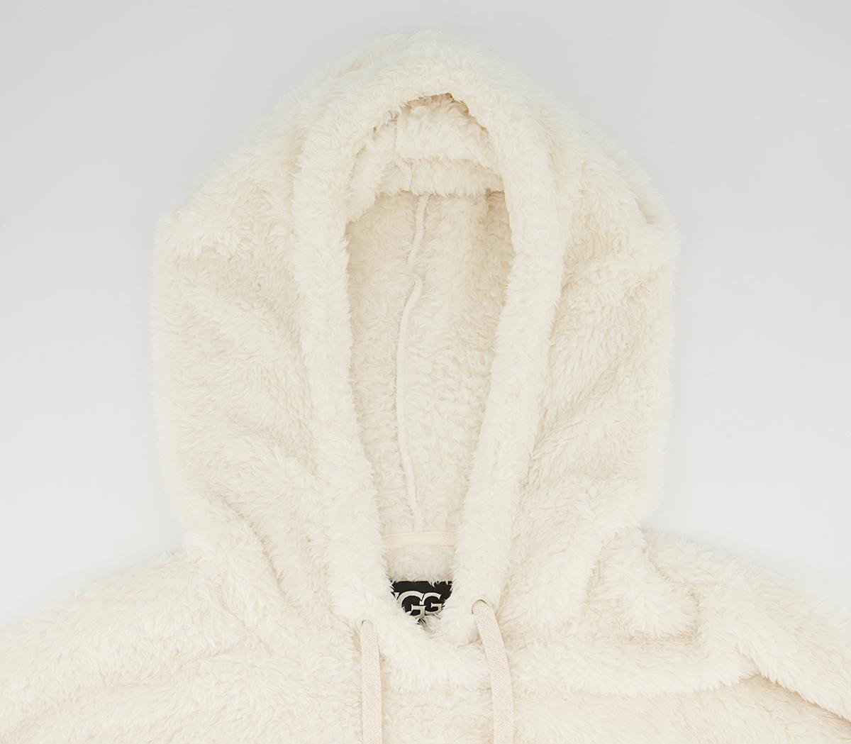 UGG Loyra Sherpa Hoodie UGG Loyra Sherpa Hoodie Cream