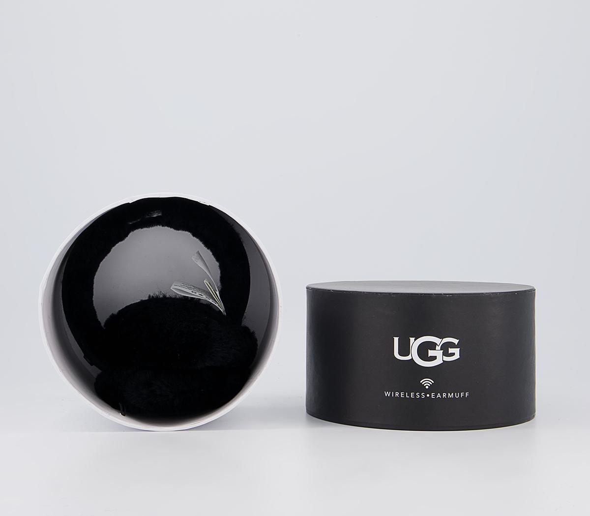 UGG Sherpa Bluetooth Earmuffs Black Ear Muffs, Gloves, Scarves