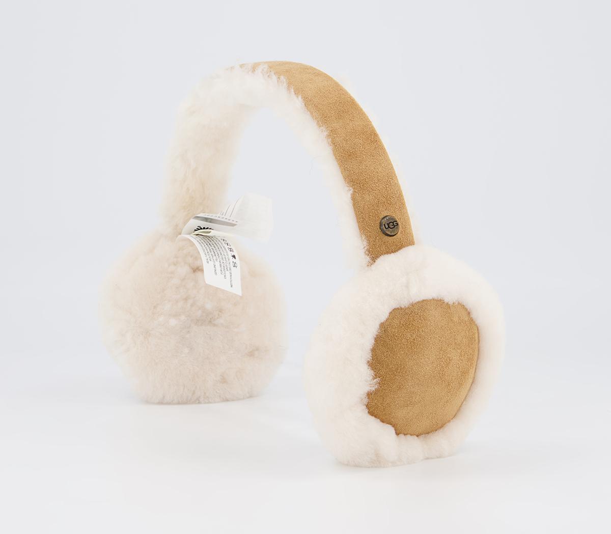 UGG Sherpa Bluetooth Earmuffs Chestnut Ear Muffs, Gloves, Scarves