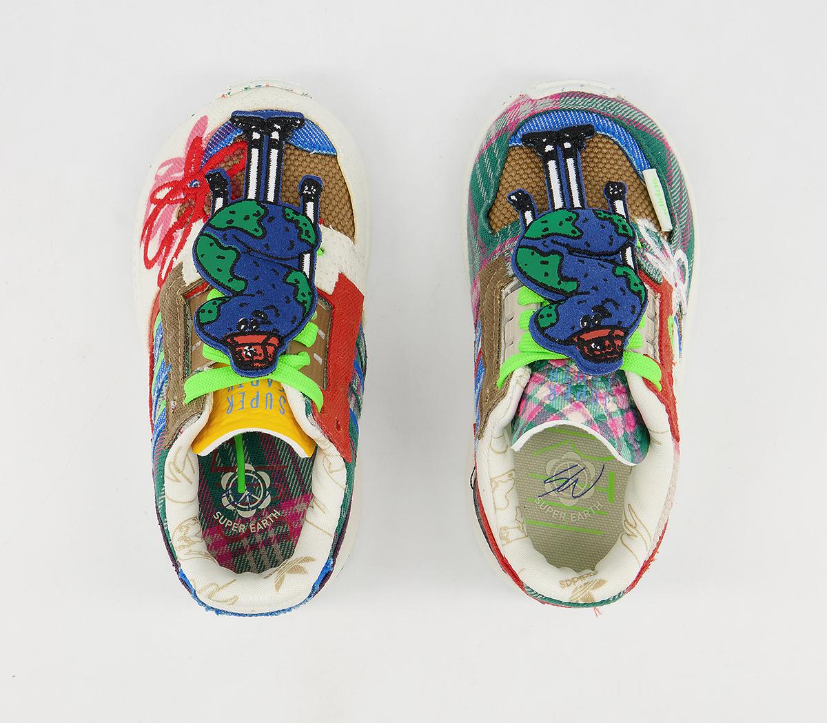 adidas Zx8000 Superearth Kids Trainers adidas Zx8000 Superearth Kids Trainers Off White Bluebird