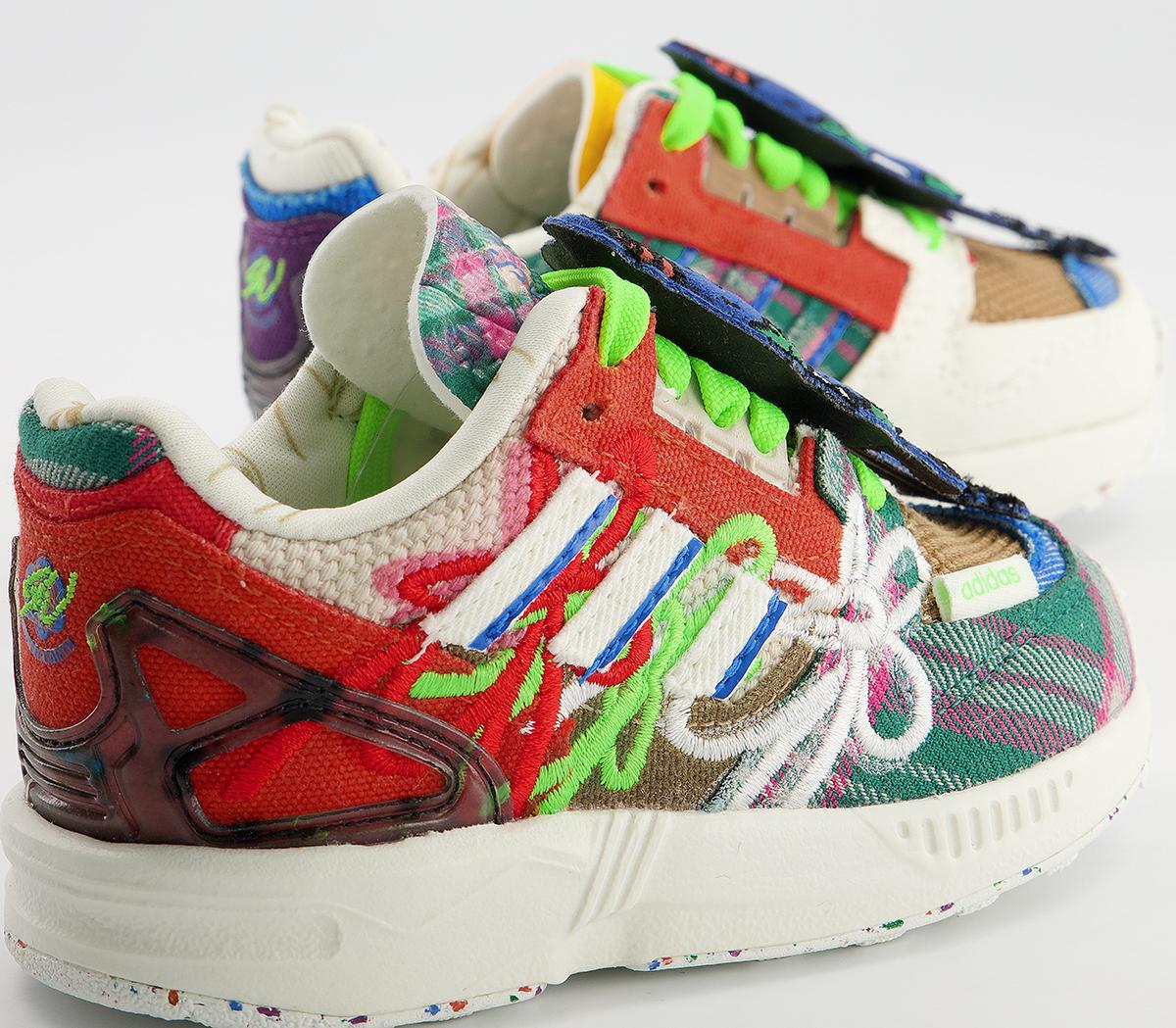 adidas Zx8000 Superearth Kids Trainers adidas Zx8000 Superearth Kids Trainers Off White Bluebird