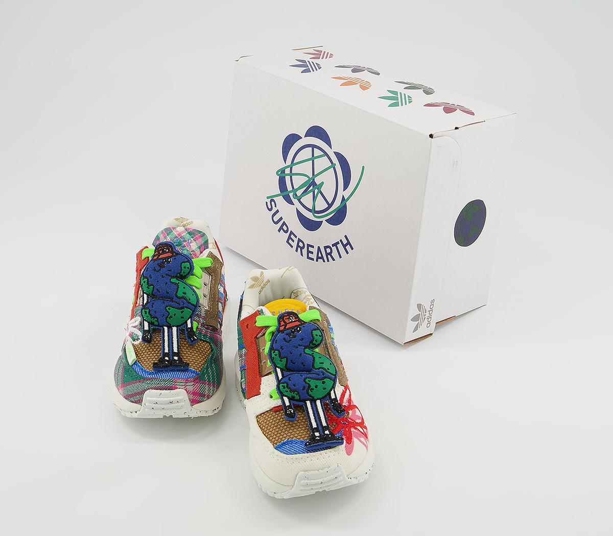 adidas Zx8000 Superearth Kids Trainers adidas Zx8000 Superearth Kids Trainers Off White Bluebird