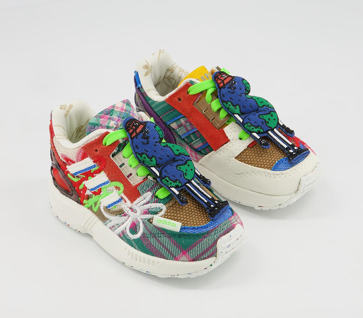 adidas Zx8000 Superearth Kids Trainers adidas Zx8000 Superearth Kids Trainers Off White Bluebird