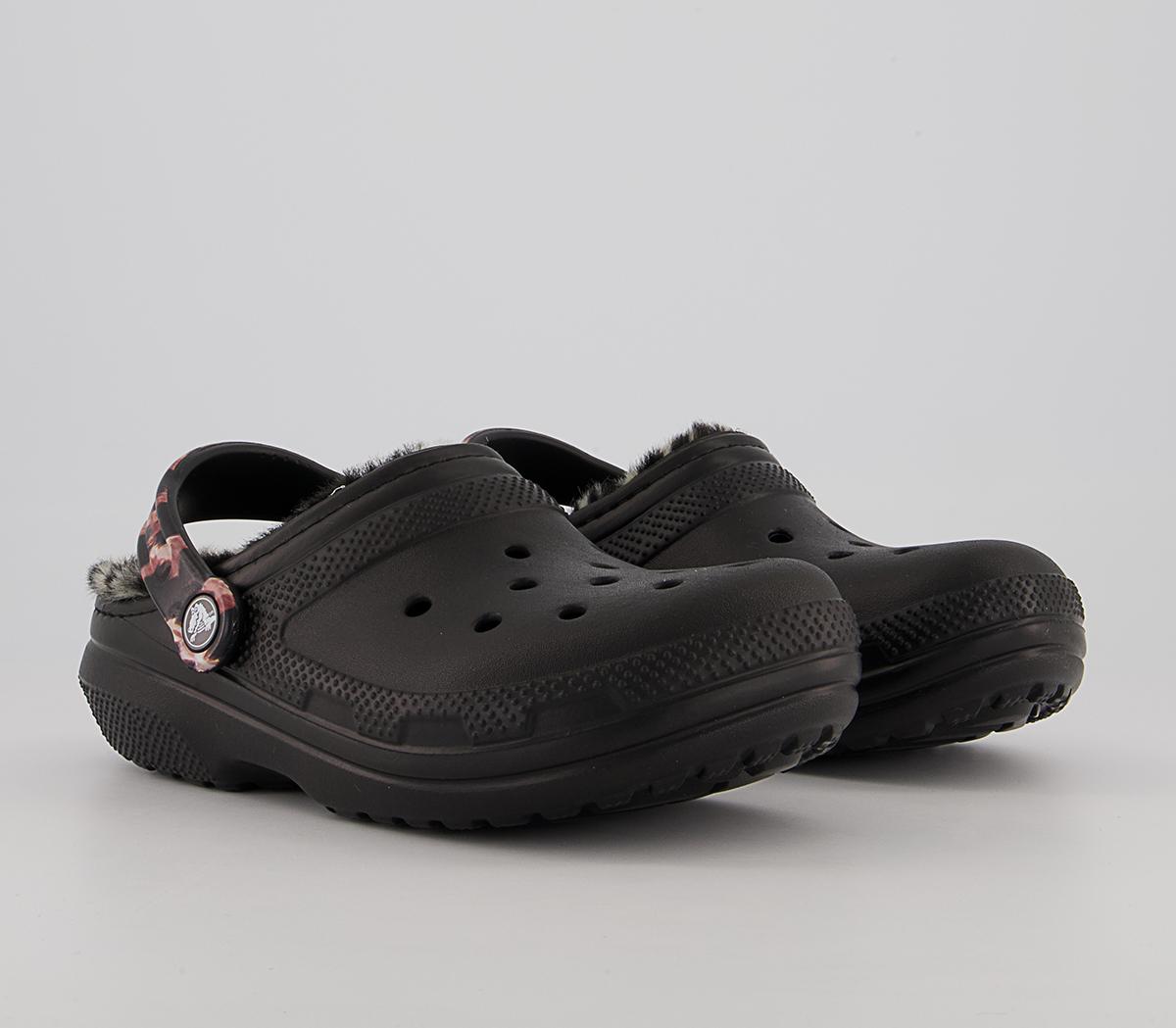 Crocs Classic Lined Crocs Crocs Classic Lined Crocs Black Zebra