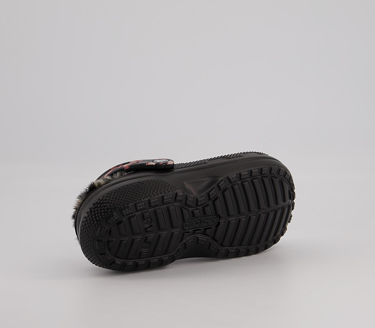 Crocs Classic Lined Crocs Crocs Classic Lined Crocs Black Zebra